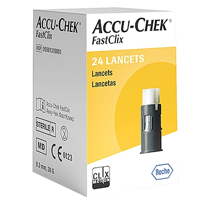 Accu-Chek FastClix: 24 Lancette