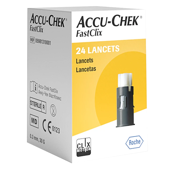 Accu-Chek FastClix: 24 Lancette image number 0