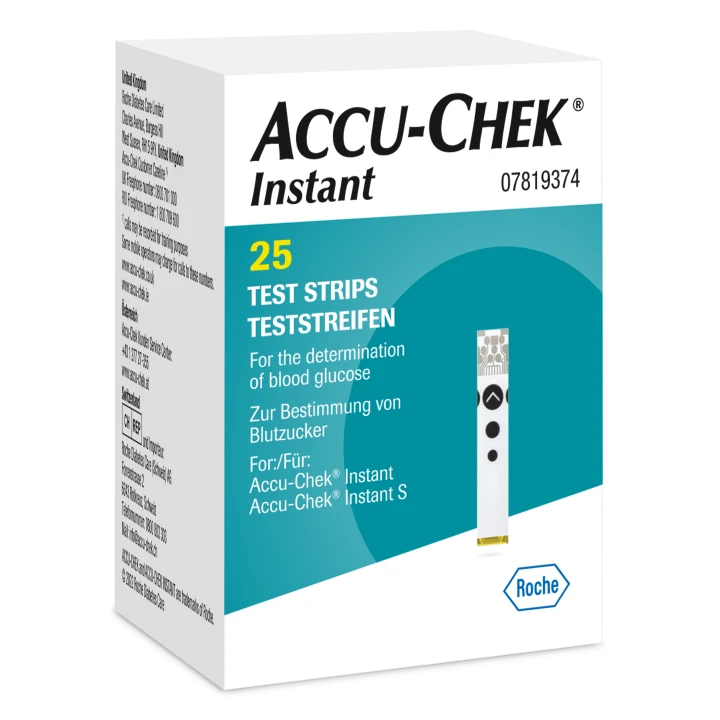 Accu-Chek Instant: 25 strisce reattive image number 0