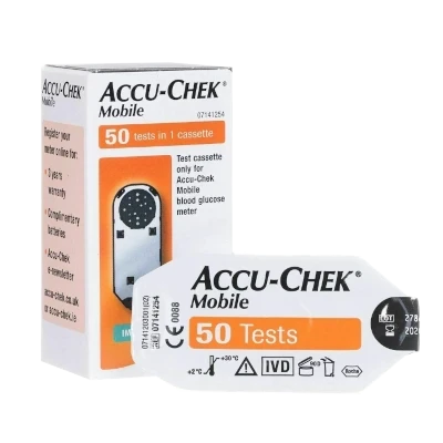 Accu-Chek Mobile: Cassetta con 50 test