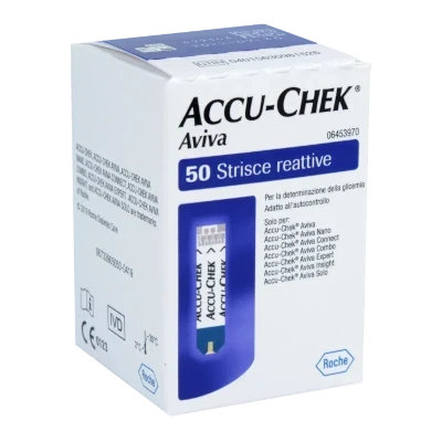 Accu-Chek Aviva: 50 Strisce reattive