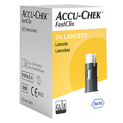 Accu-Chek FastClix: 24 Lancette