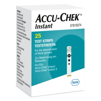 Accu-Chek Instant: 25 strisce reattive