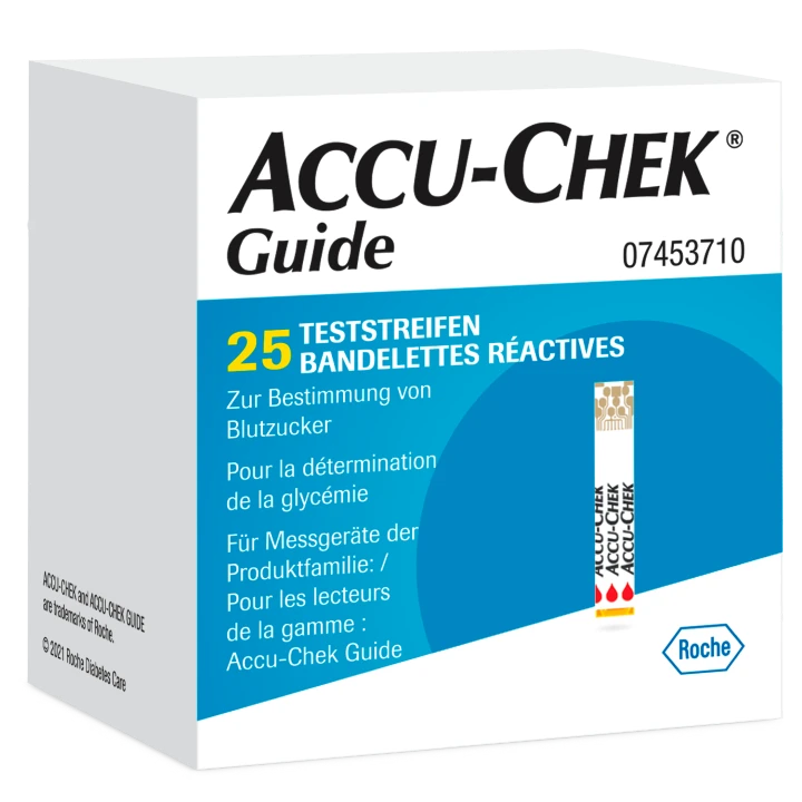 Accu-Chek Guide: 25 strisce reattive image number 0
