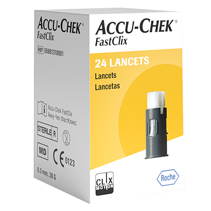 Accu-Chek FastClix: 24 Lancette image number 0